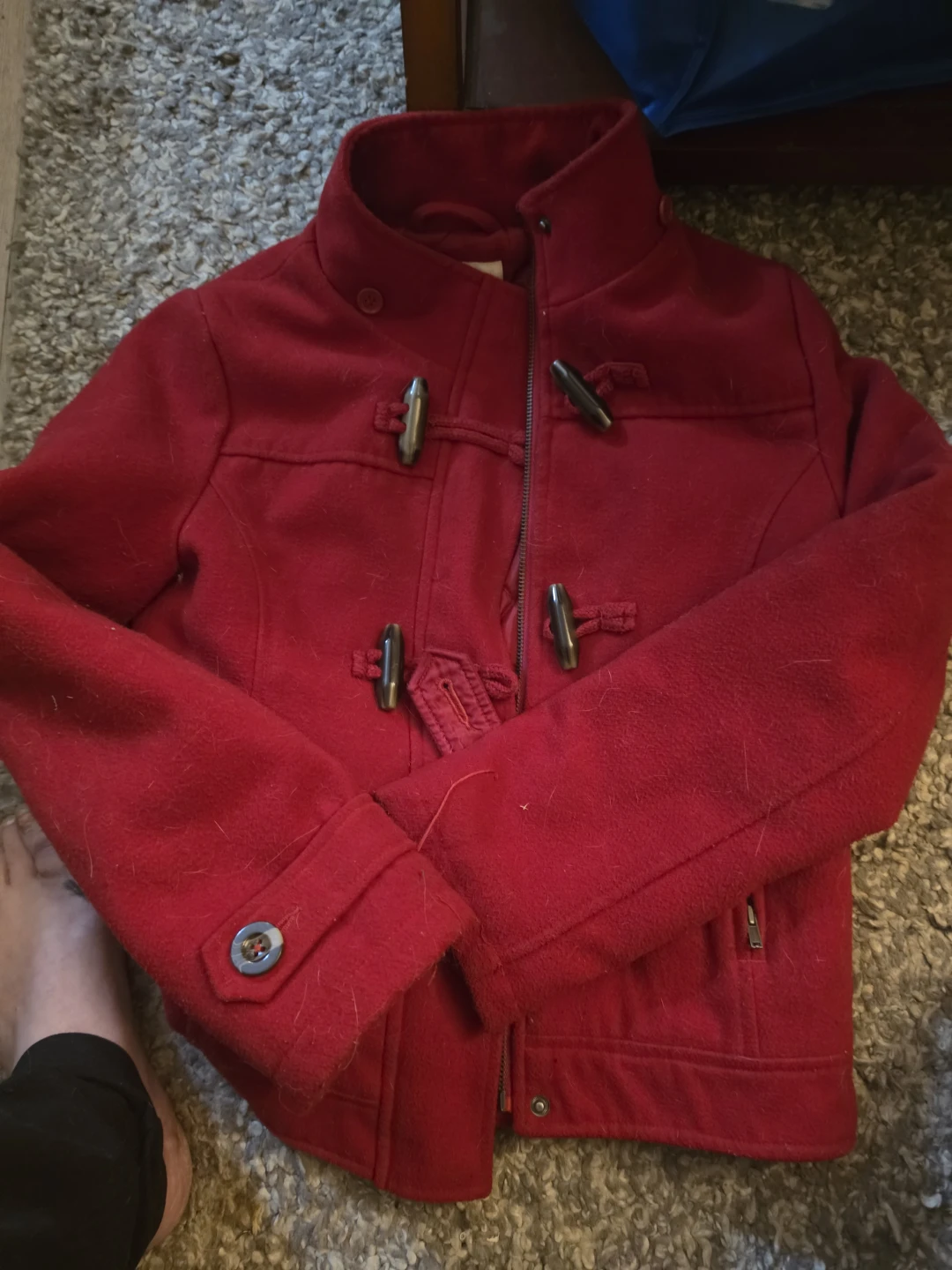 Joe Fresh Kids Red Duffle Coat - photo 2