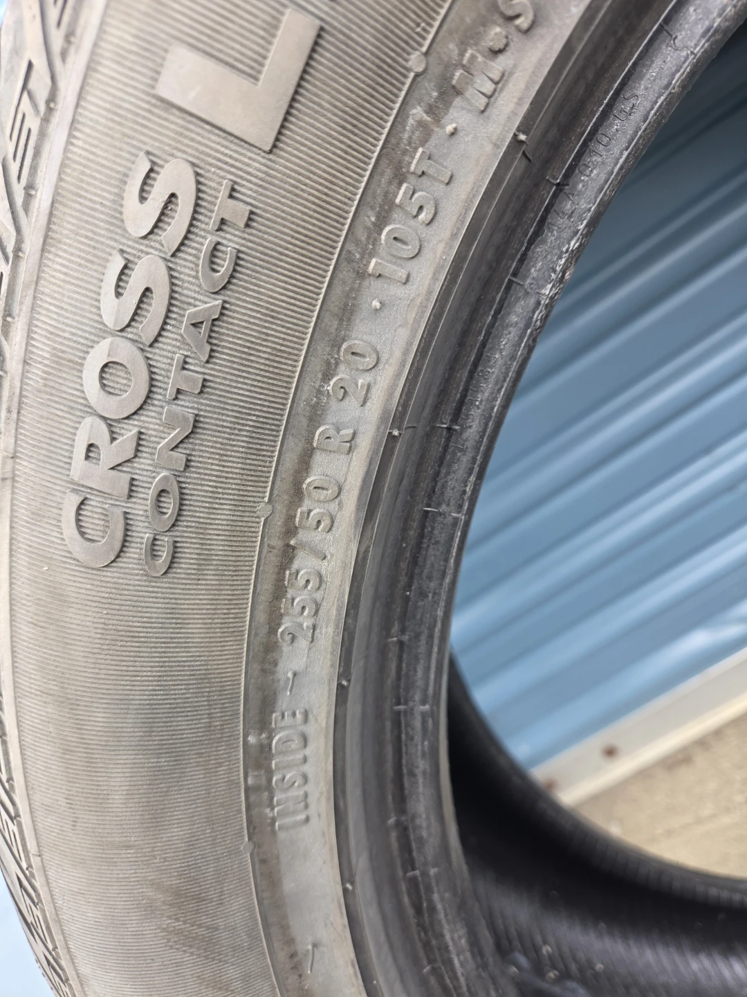 255/50R20 Continental CrossContact LX Sport Tires - photo 3