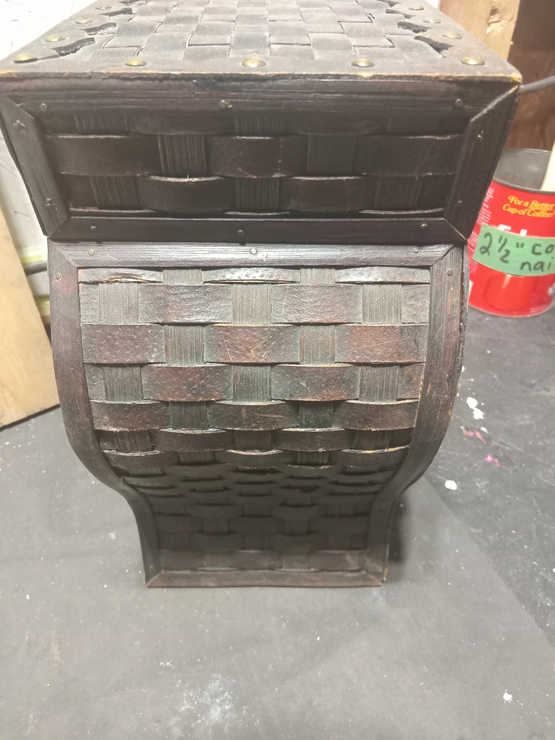 Woven Decorative Storage Chest - photo 4
