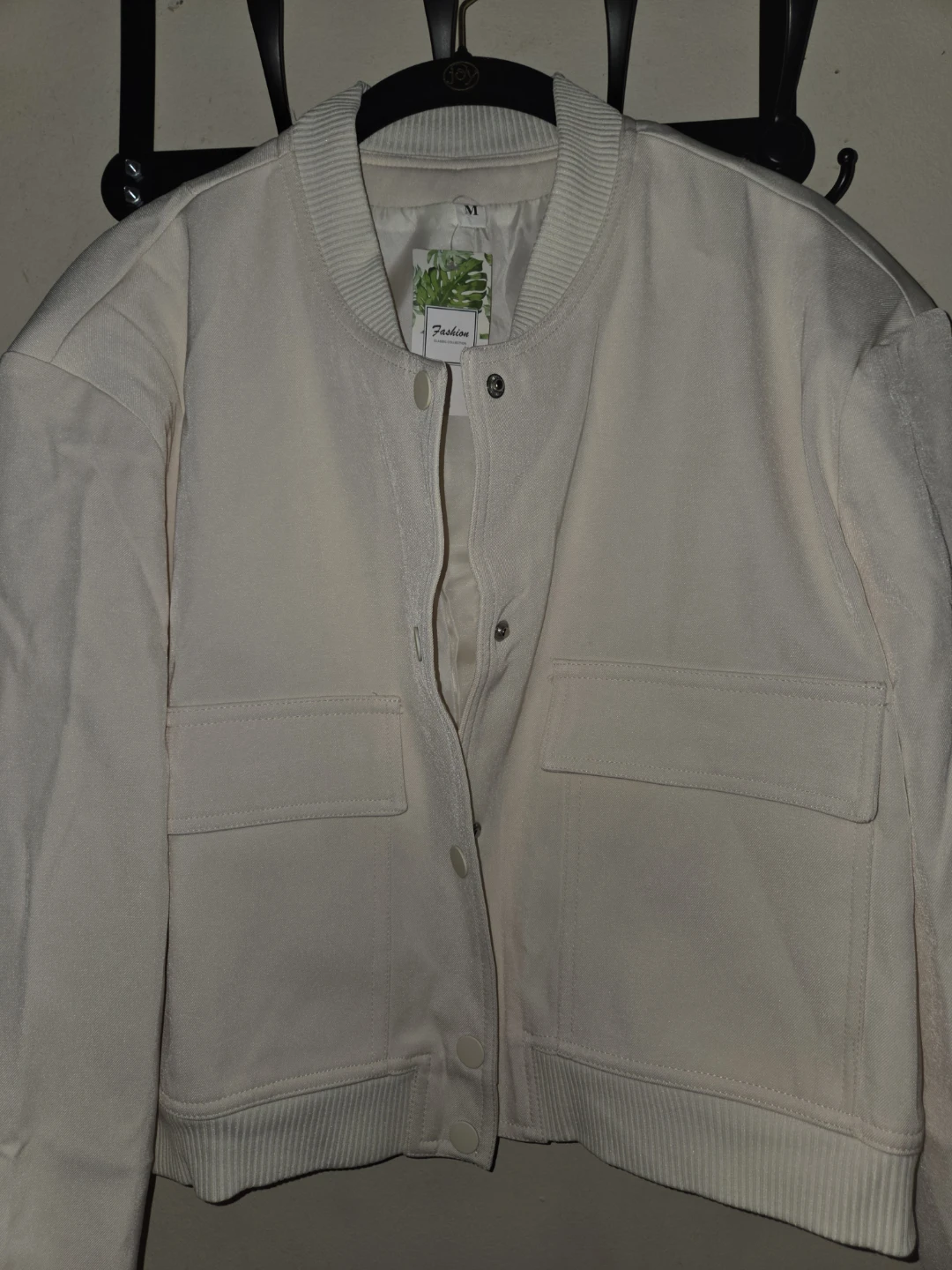 Fashion Classic  Rose-Creme Varsity Jacket in a Ladies L - photo 3