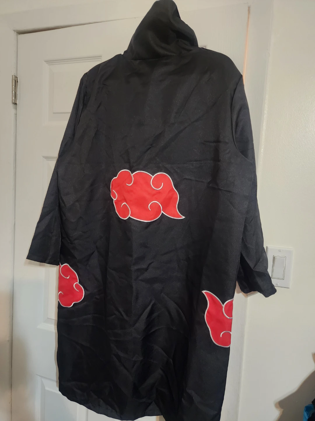 Akatsuki Cloak Naruto Cosplay Zize XS S M - photo 2