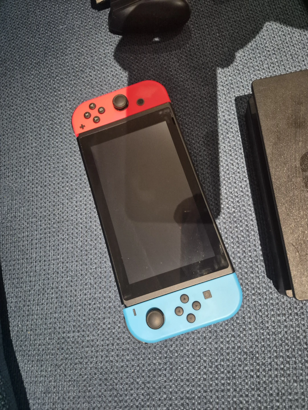 Nintendo Switch Console with Neon Red and Blue Joy-Cons - photo 2