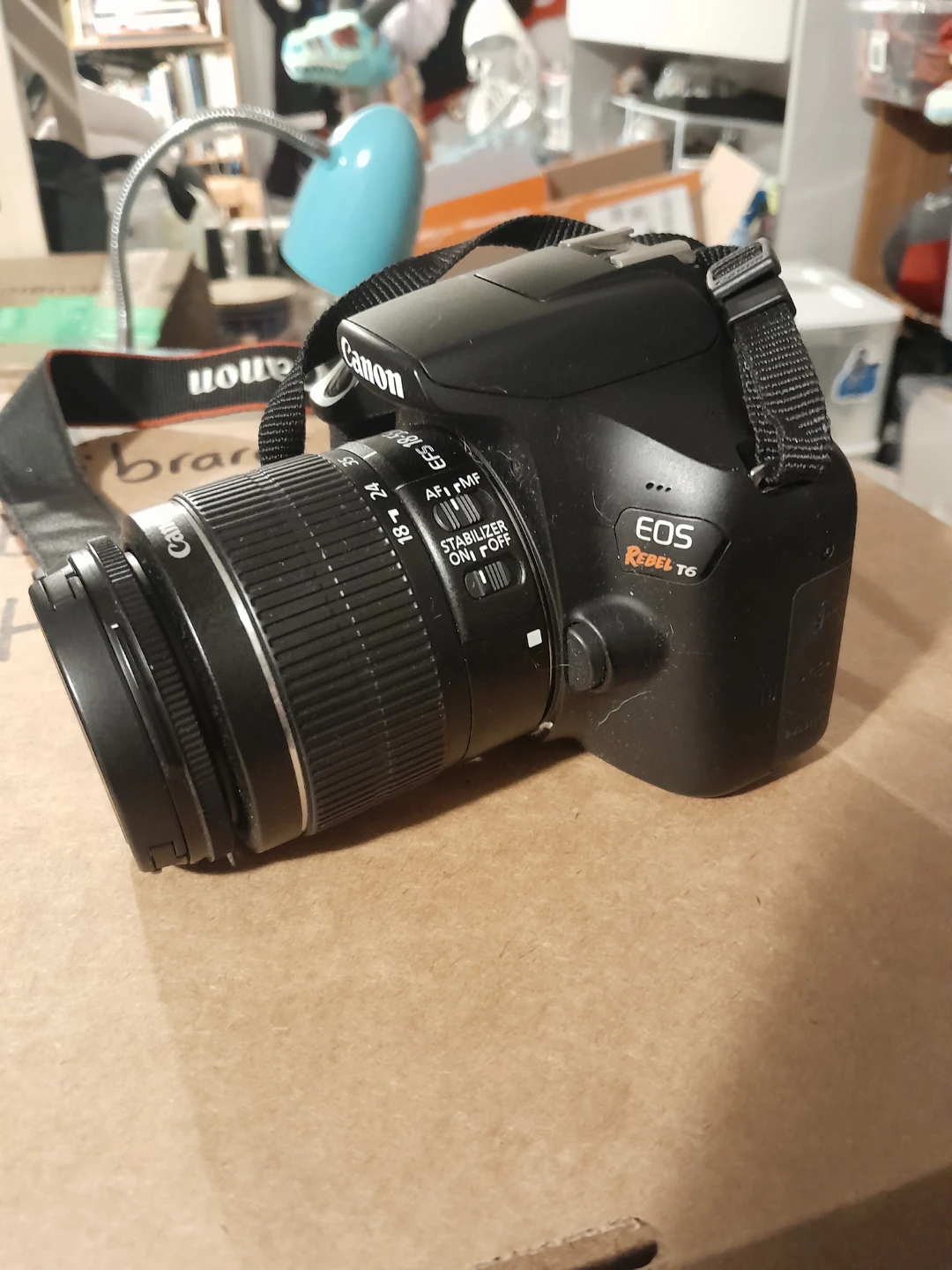 Canon EOS Rebel T6 with 18-55mm lens - photo 2