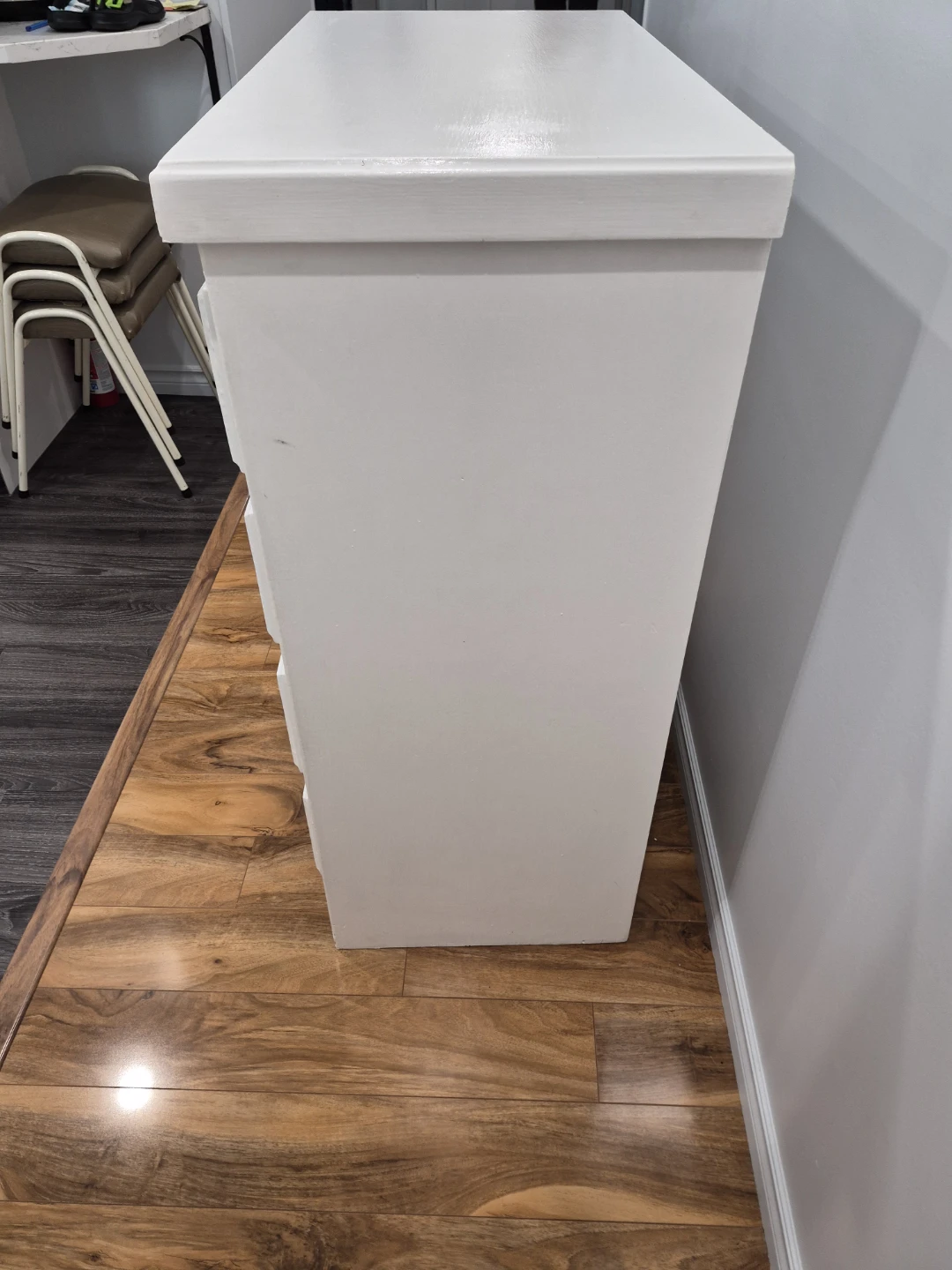 White 4 drawer dresser/chest - photo 4