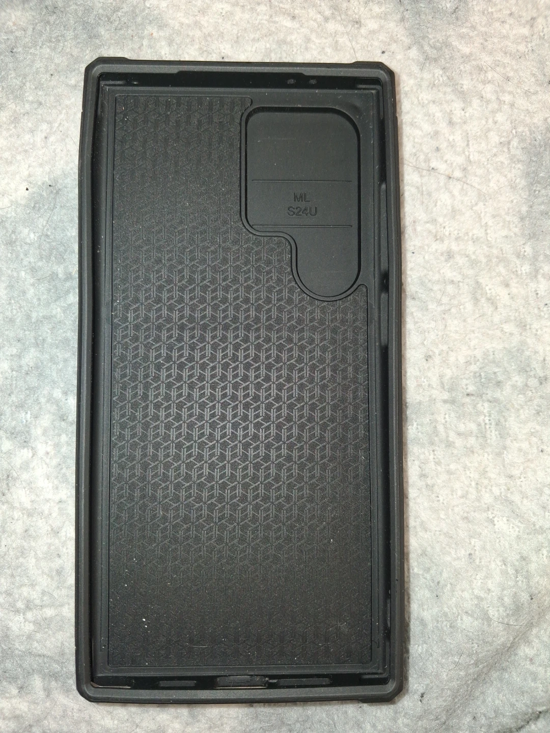 Black Samsung Galaxy S24 Ultra Case with Card Holder