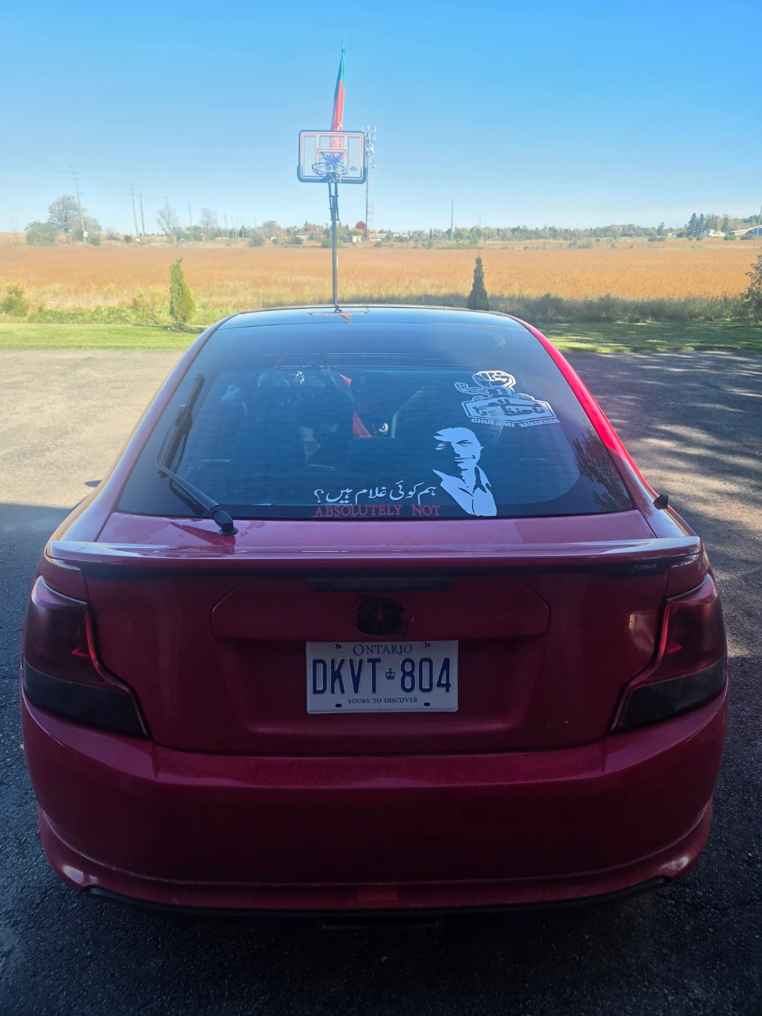 Red Scion tC Coupe - photo 5