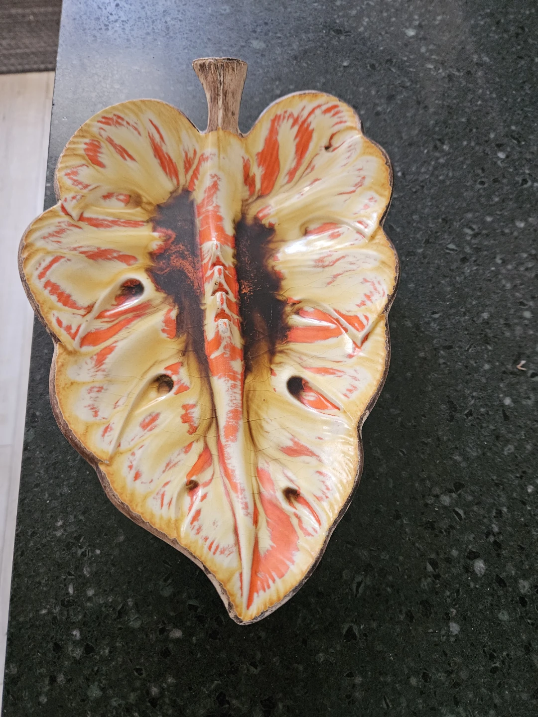 Treasure Craft Leaf Shaped Dish
