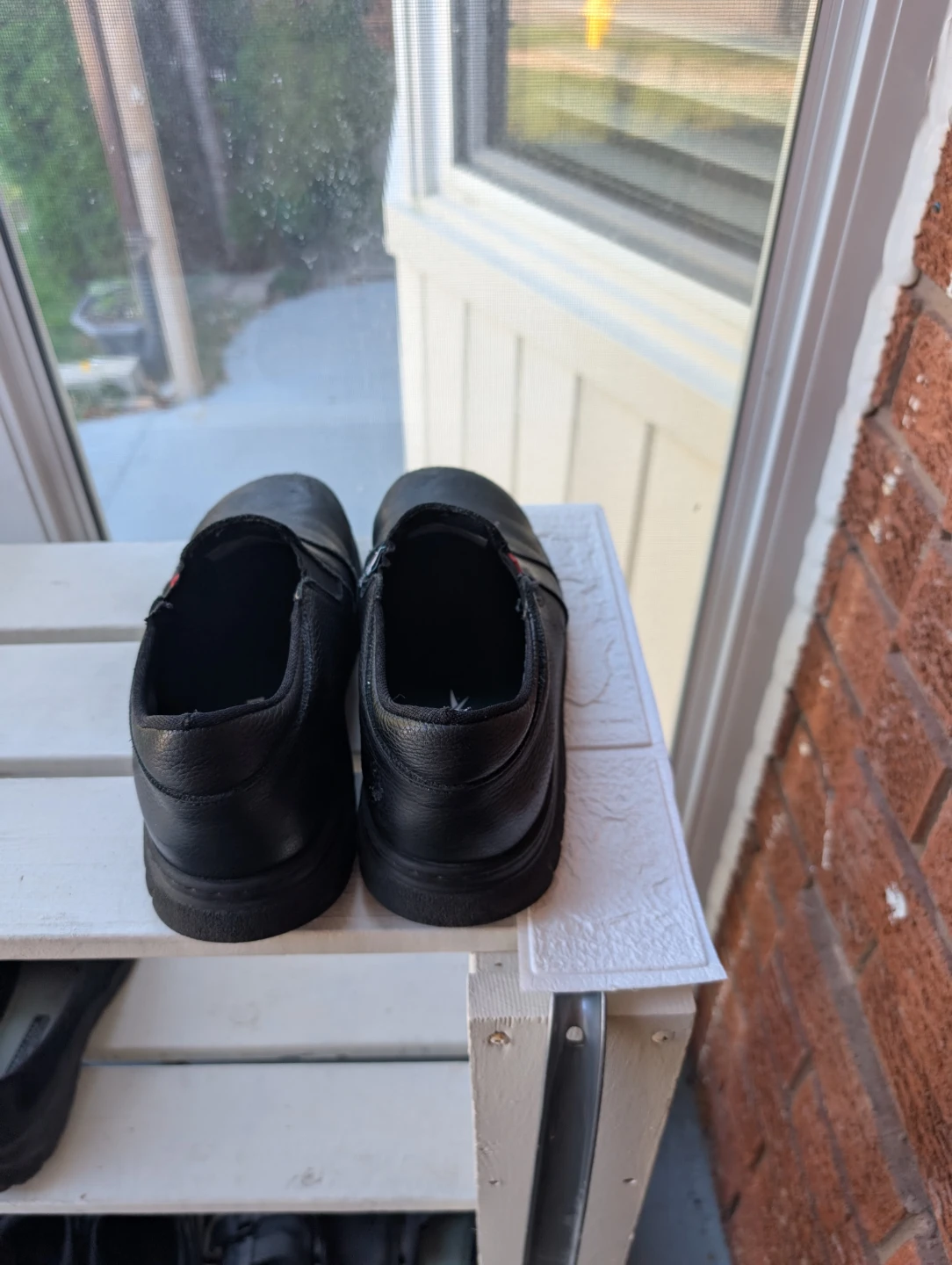 Safety shoes Reebok Black Slip-on Shoes