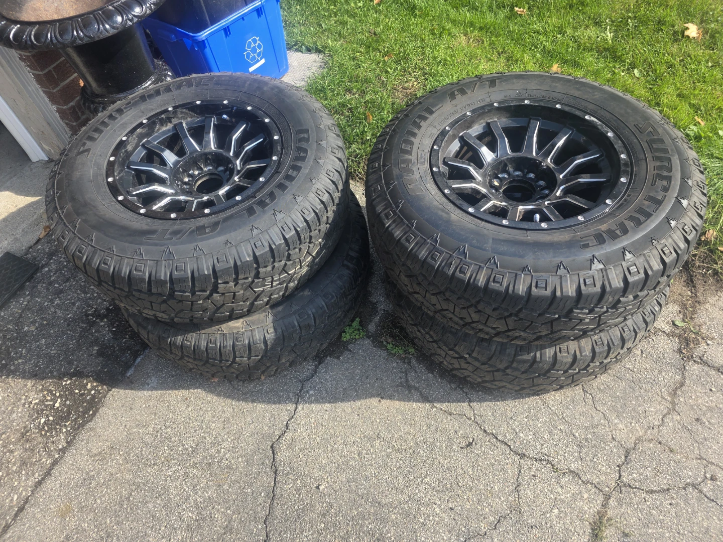 Suretrac Radial A/T Tires with Rims - photo 3