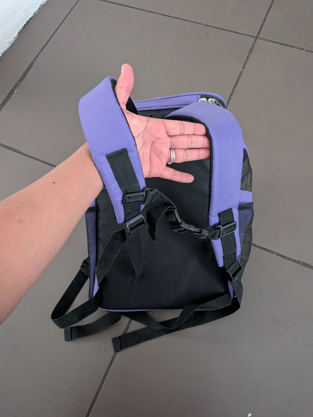 PetAmi Purple Pet Carrier Backpack - photo 2