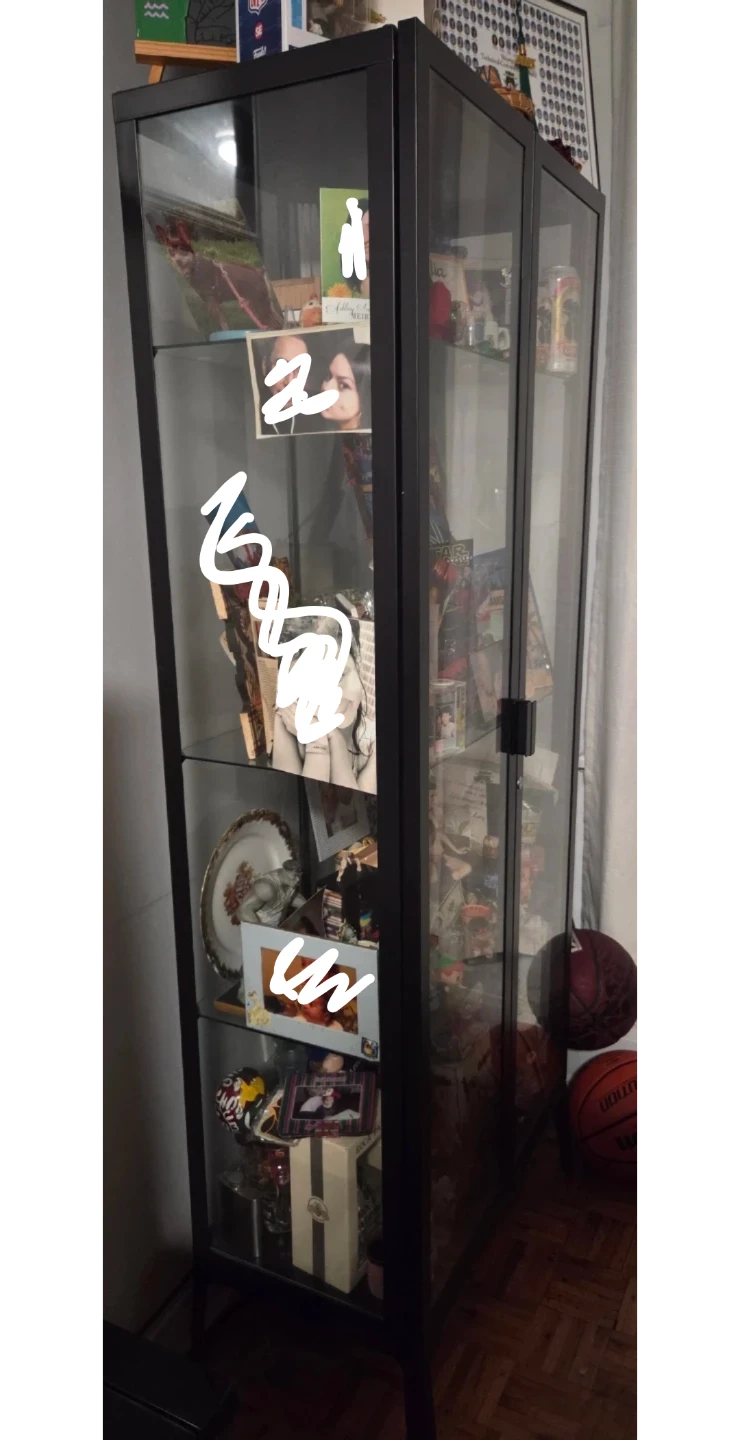 IKEA MILSBO Glass Door Cabinet - photo 2