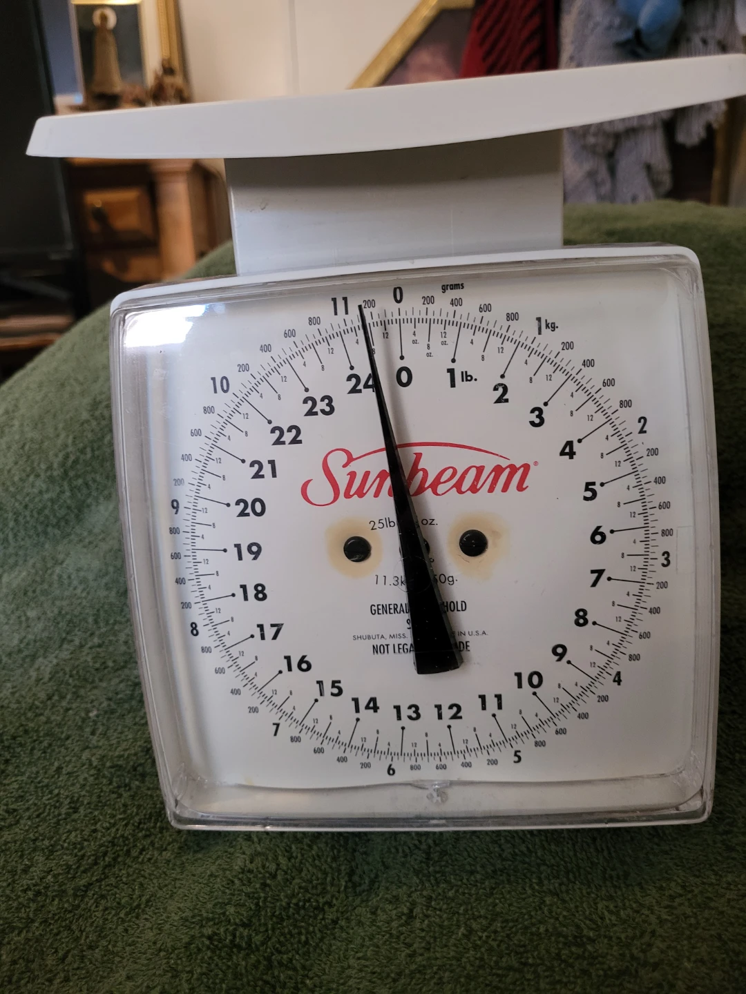 Sunbeam 25lb Mechanical Kitchen Scale - photo 2