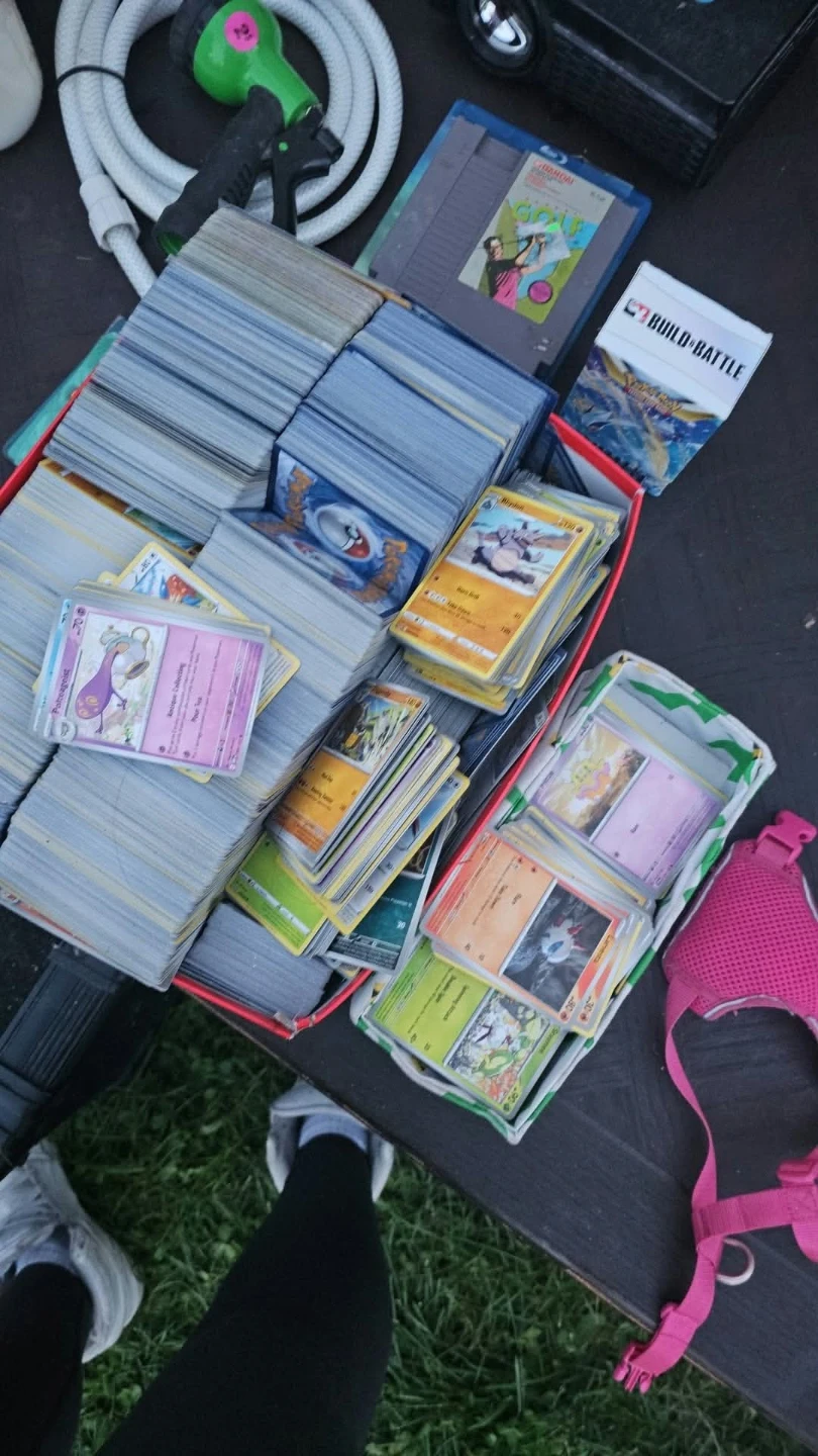 Large Collection of Assorted Pokémon Trading Cards - photo 3