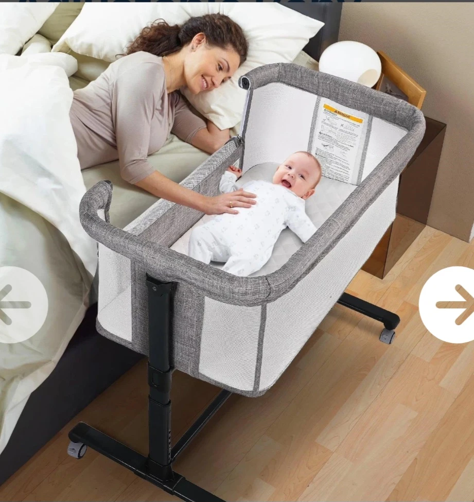 Baby Bedside Sleeper Bassinet - photo 3