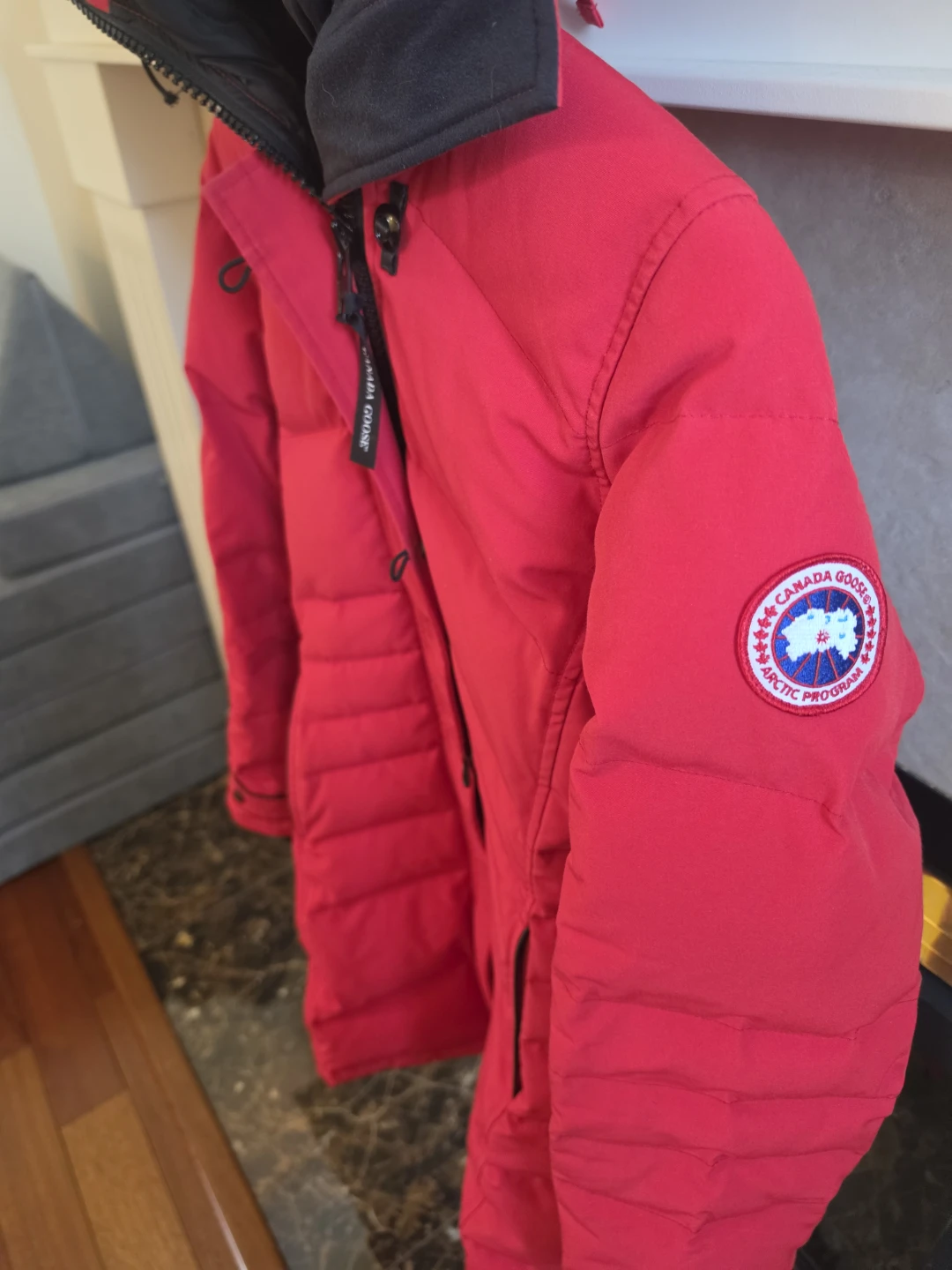 Canada Goose Lorette Red Parka Jacket S/P - photo 3