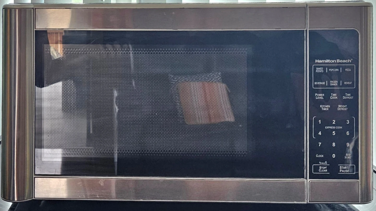 Hamilton Beach Stainless Steel Microwave