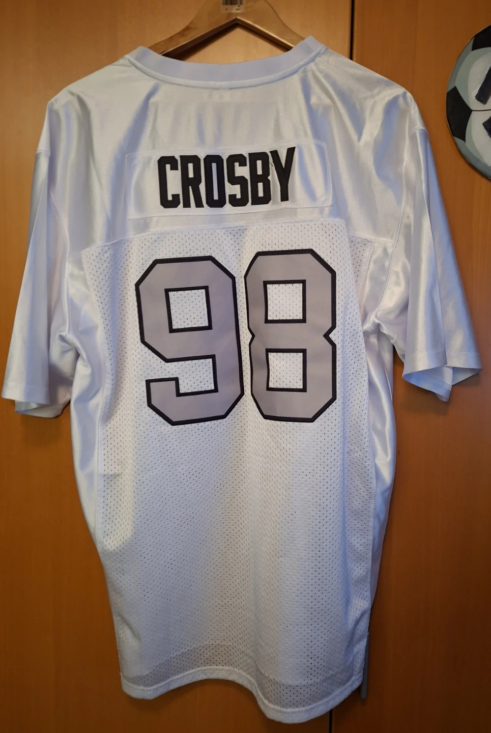 Raiders White Maxx Crosby 98 NFL Jersey