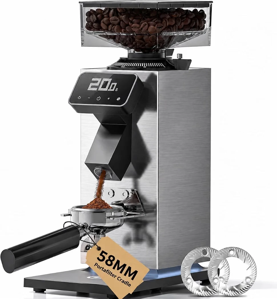 Digital Espresso Coffee Grinder