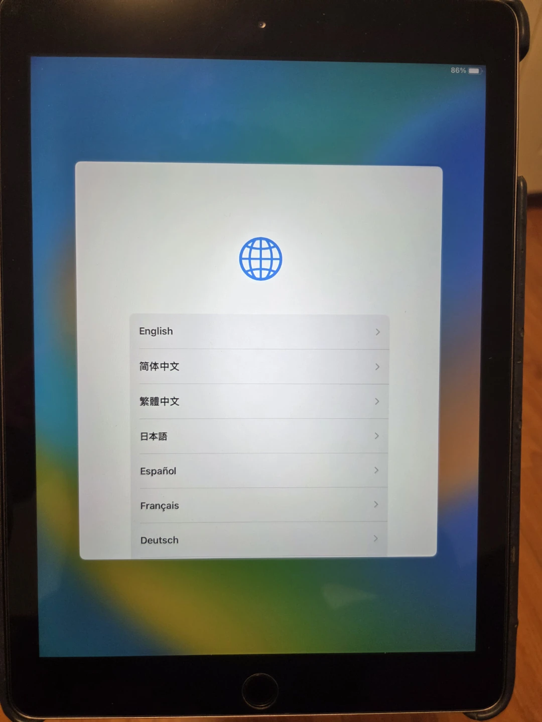 Apple iPad 5th gen 32GB with original charger