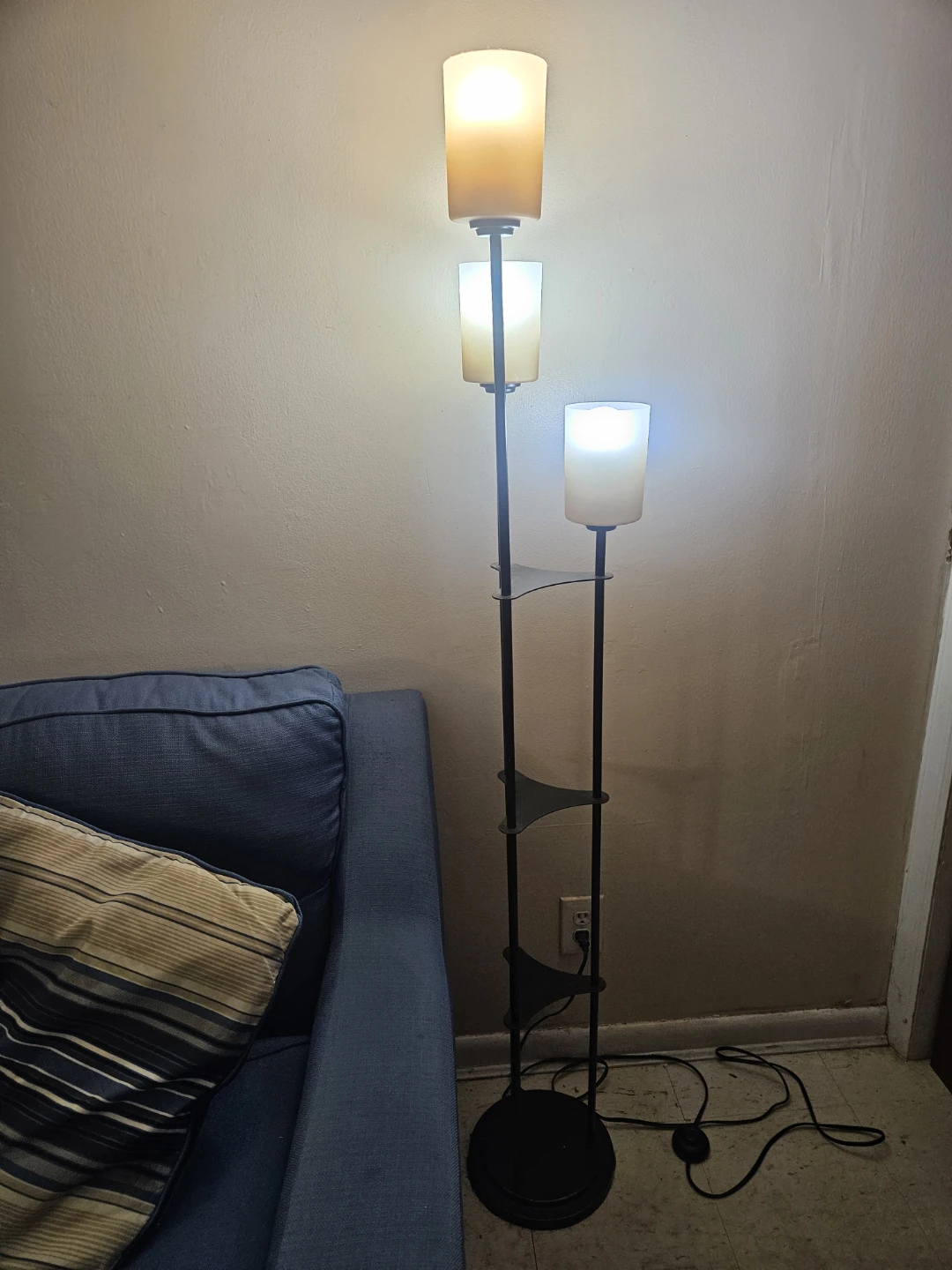 Three-Light Floor Lamp
