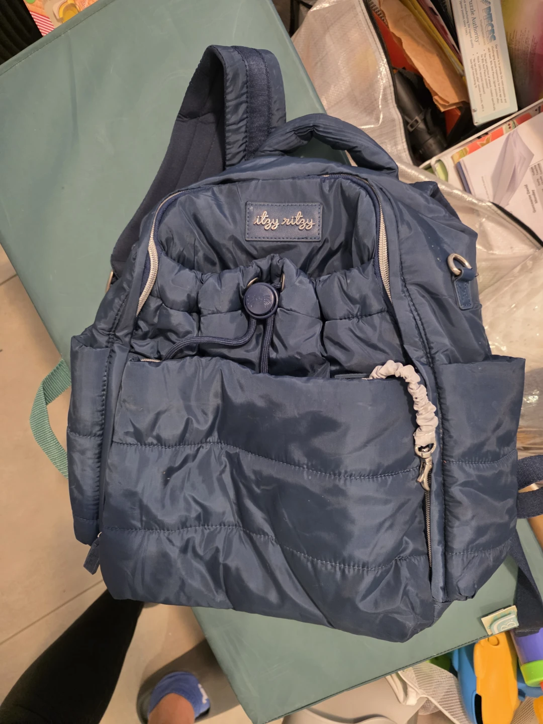 Itzy Ritzy Dream Diaper Bag Backpack Sapphire Starlight - photo 2
