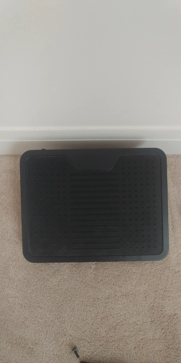 Black Ergonomic Footrest - photo 2