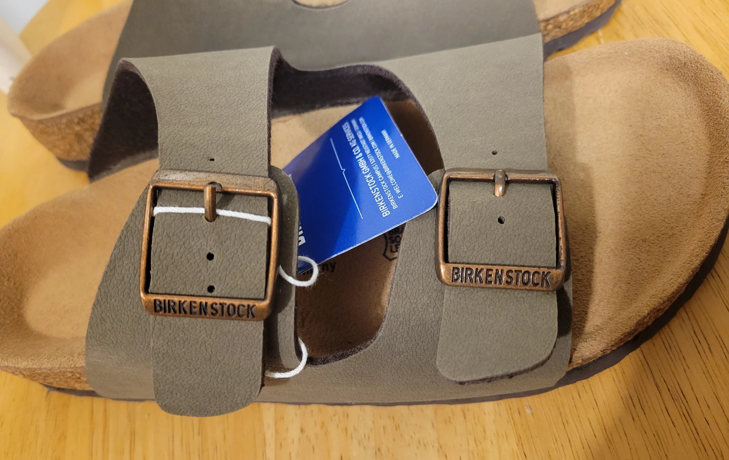 NEW Birkenstock Women's Arizona Stone Sandals Sz 39 / 9 - 9.5 - photo 4