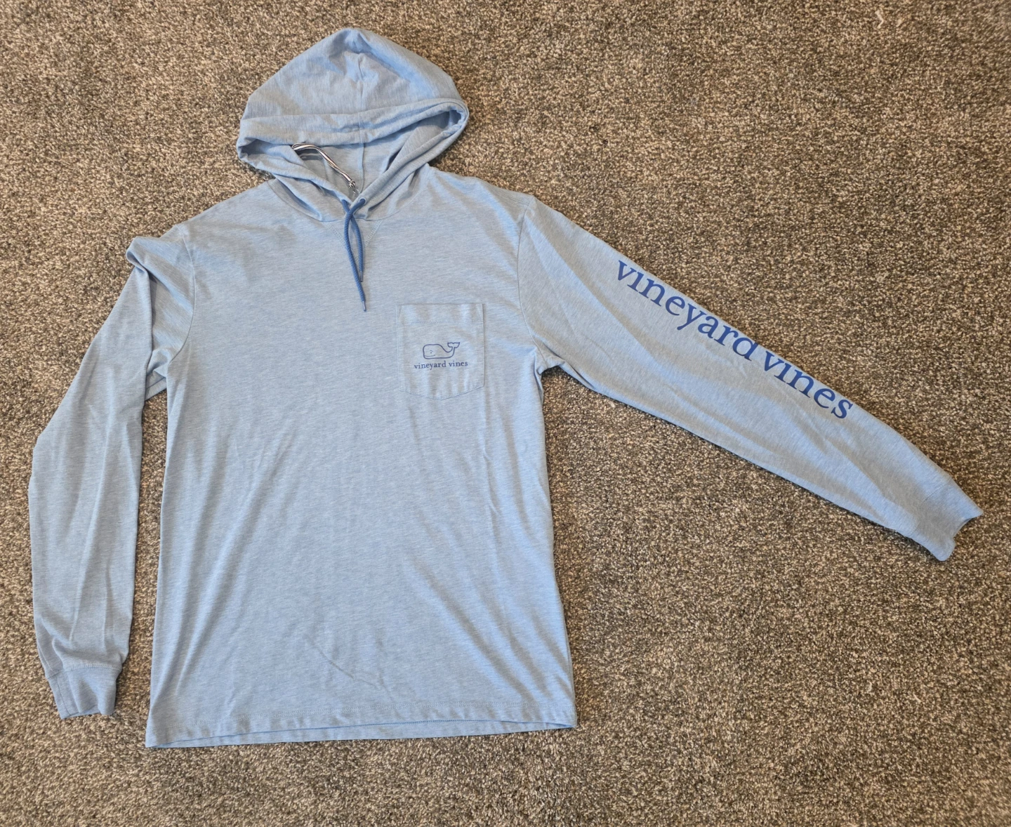 Vineyard Vines Light Blue Long Sleeve Hoodie
