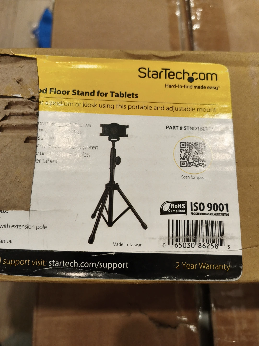 StarTech.com Tablet Floor Stand