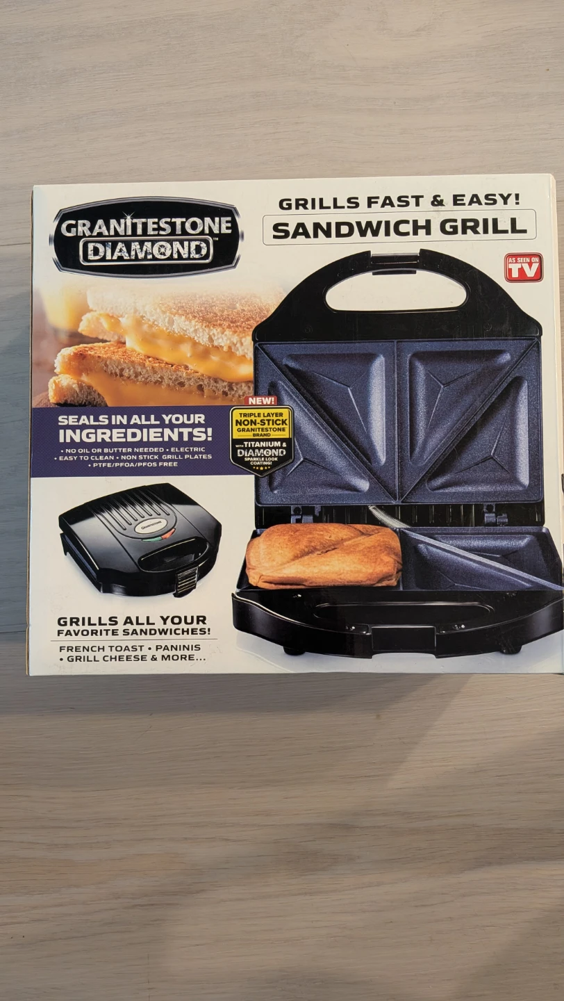 Granitestone Diamond Sandwich Grill