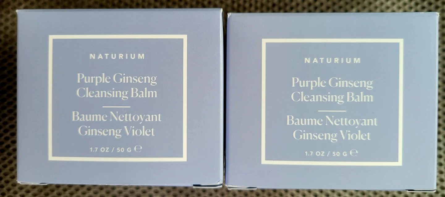 2 for $9 New Naturium Purple Ginseng Cleansing Balm