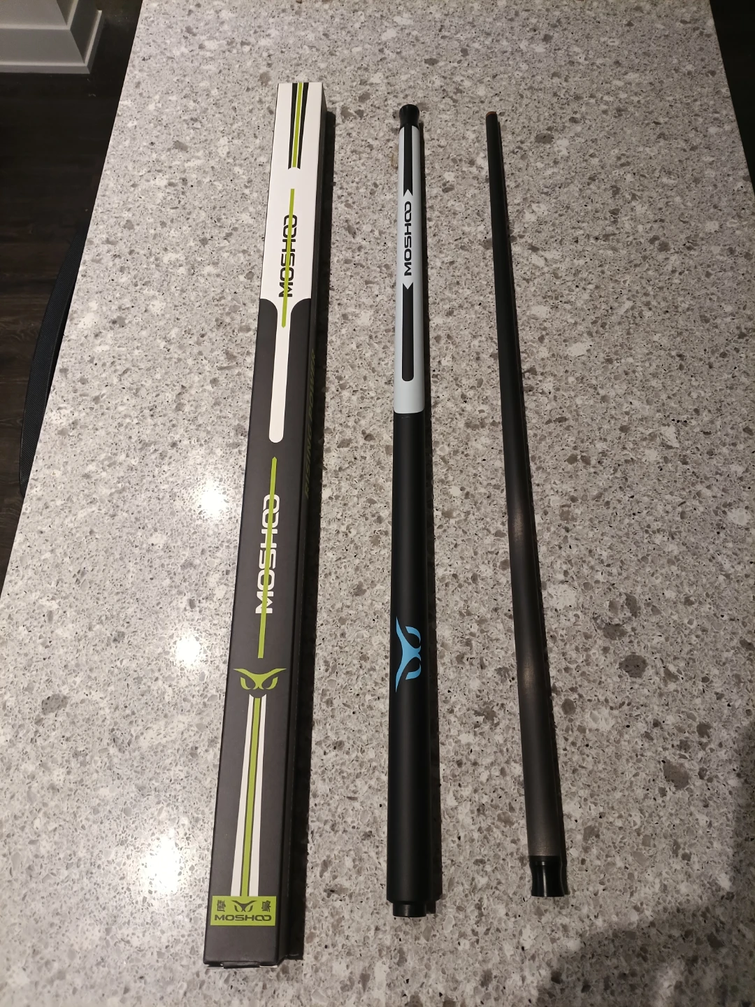 Carbon Fibre Break Jump Pool Cue - photo 2