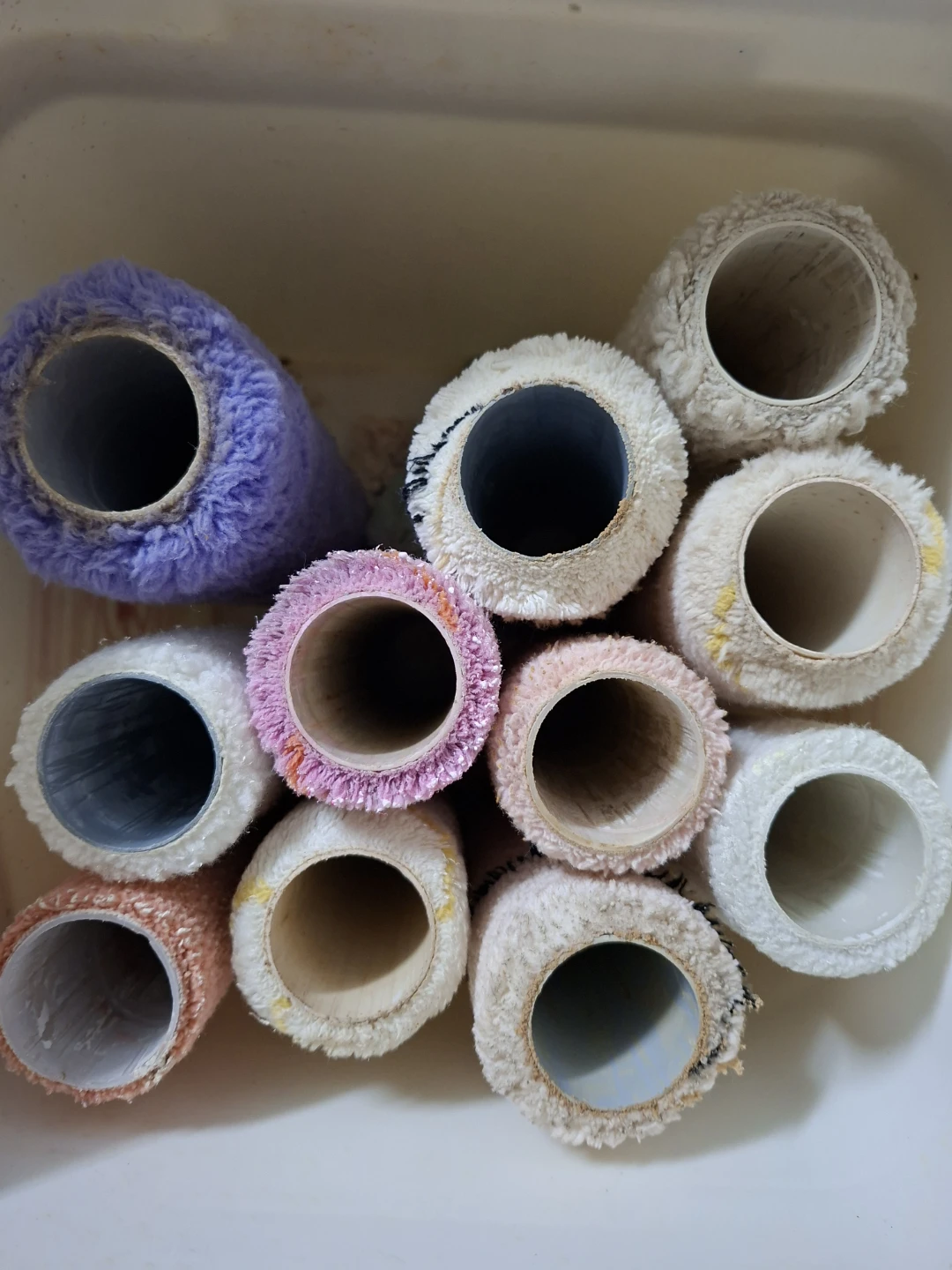 Assorted Paint Roller Covers