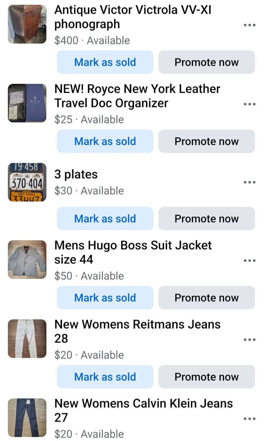 I have lots of items available... - photo 4
