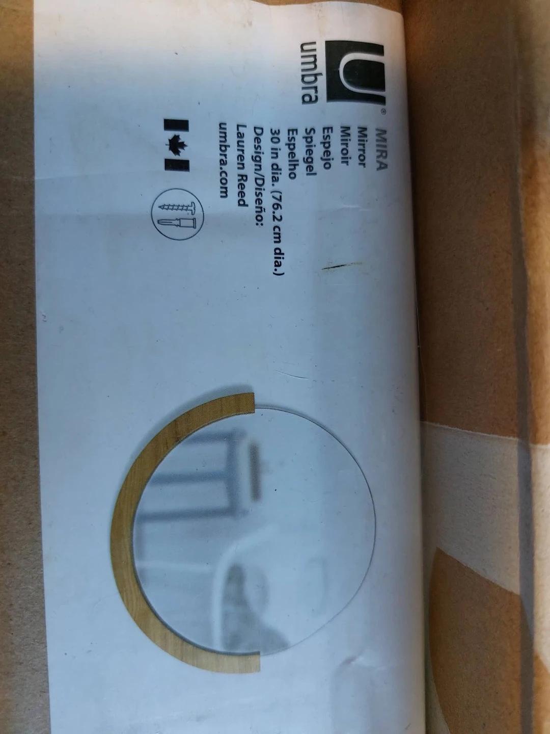 Umbra Mira Circular Mirror - photo 3