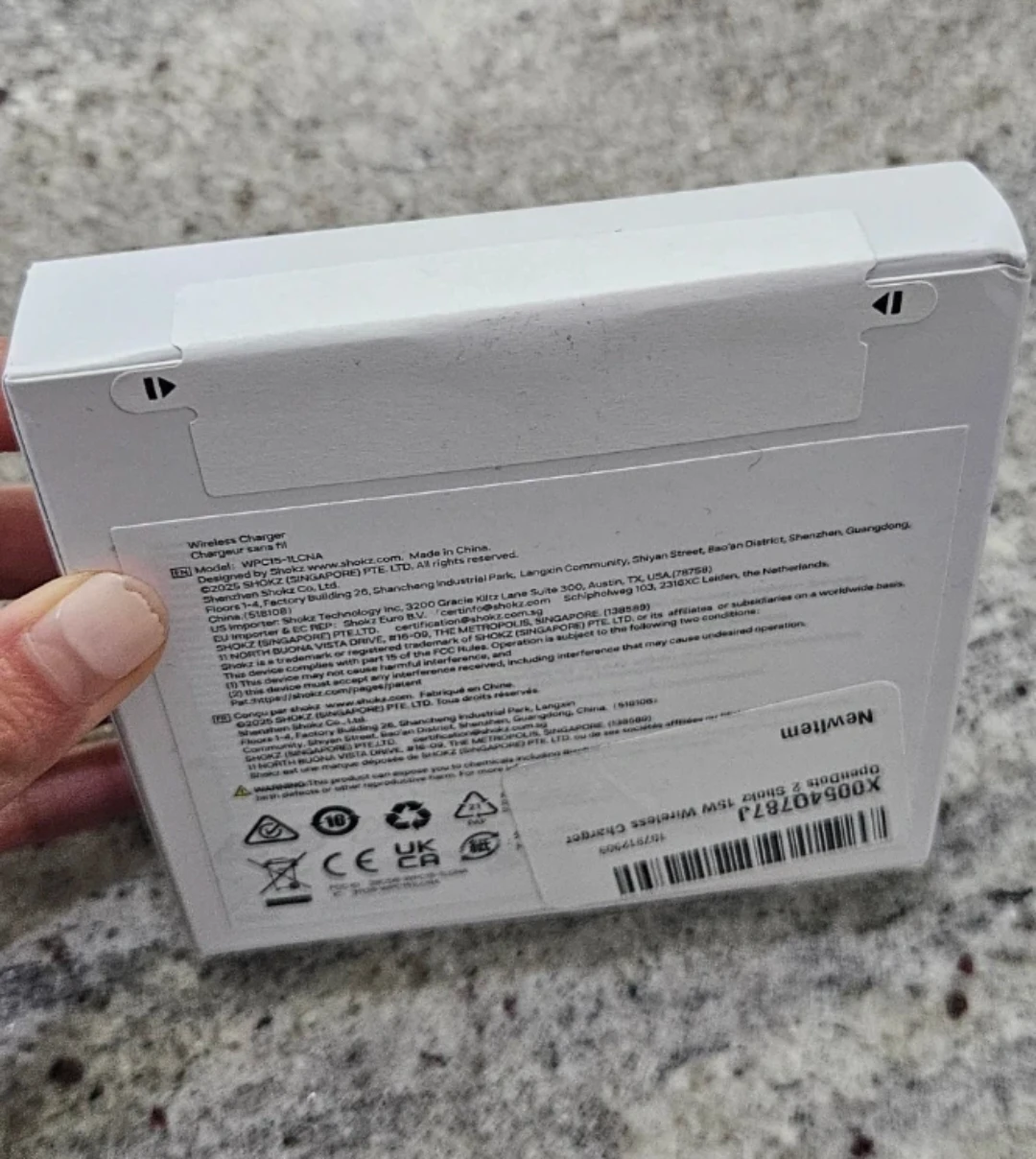 Unopened Shokz 15W Wireless Charger - photo 2