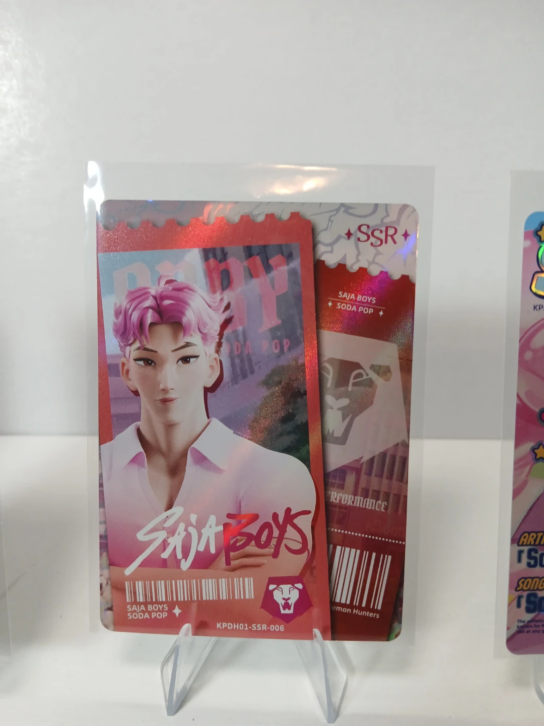 K-Pop Demon Hunters Series 1 Lot - 5 Cards (UR, SSR, SR, R) - photo 2