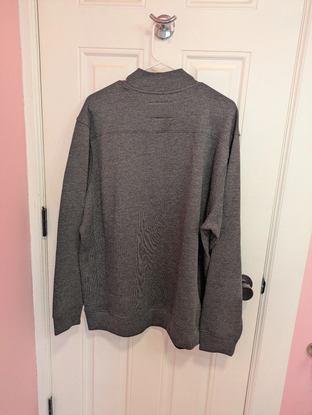 League Quarter Zip Villanova Charcoal Gray NWT Size XL - photo 3