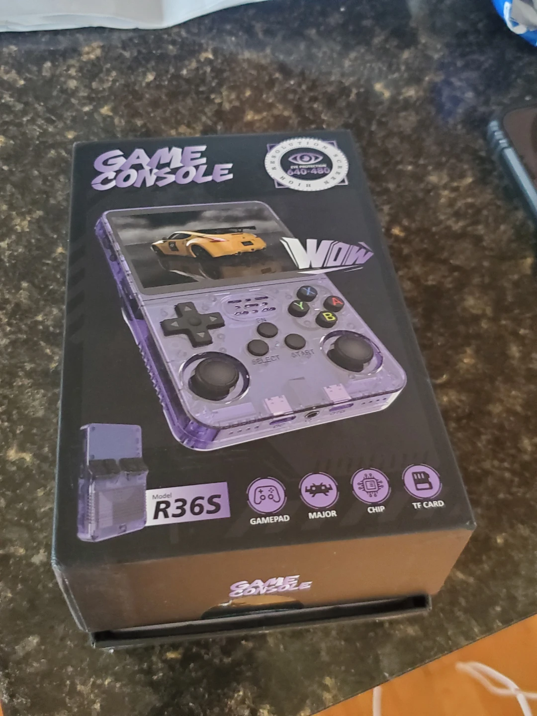 R36S Handheld Game Console