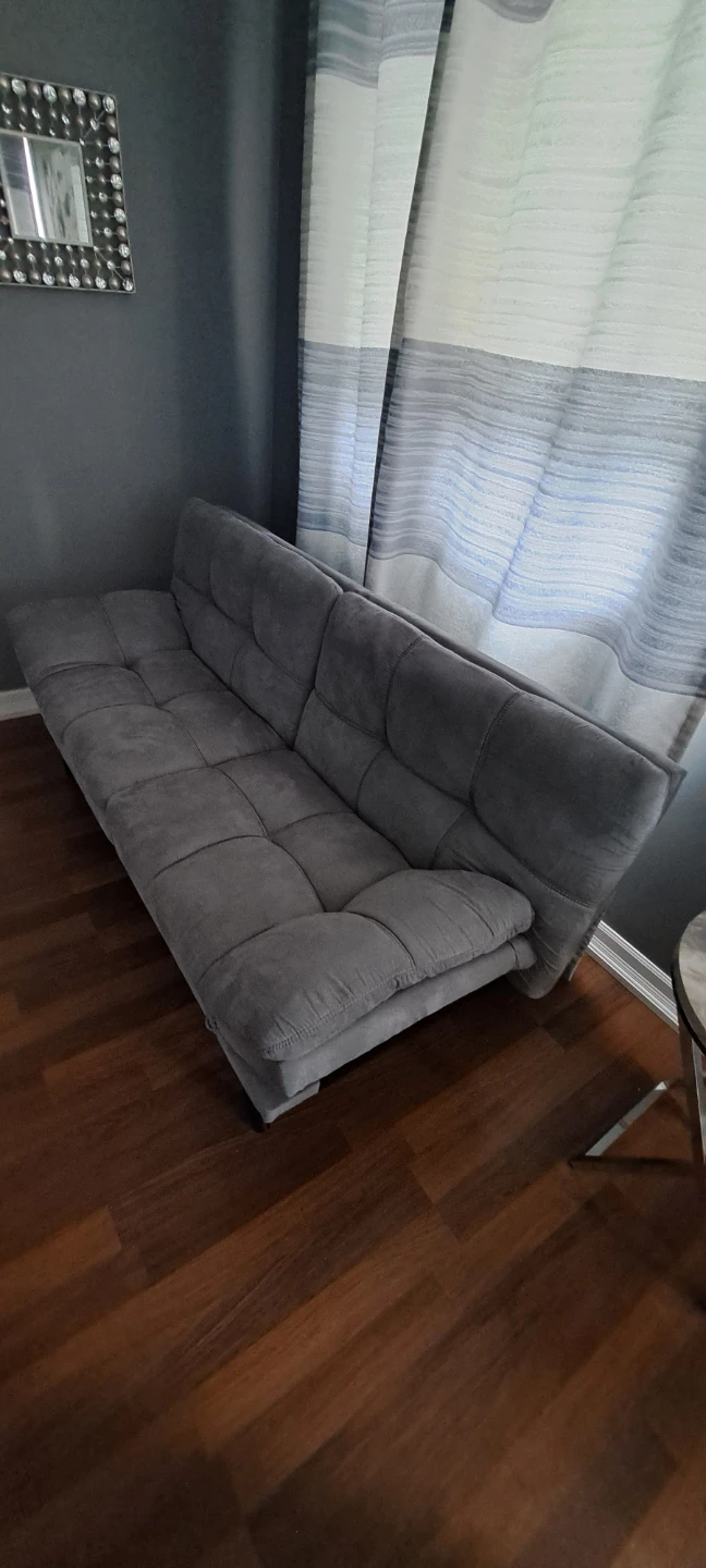 Grey Memory Foam Futon - photo 4