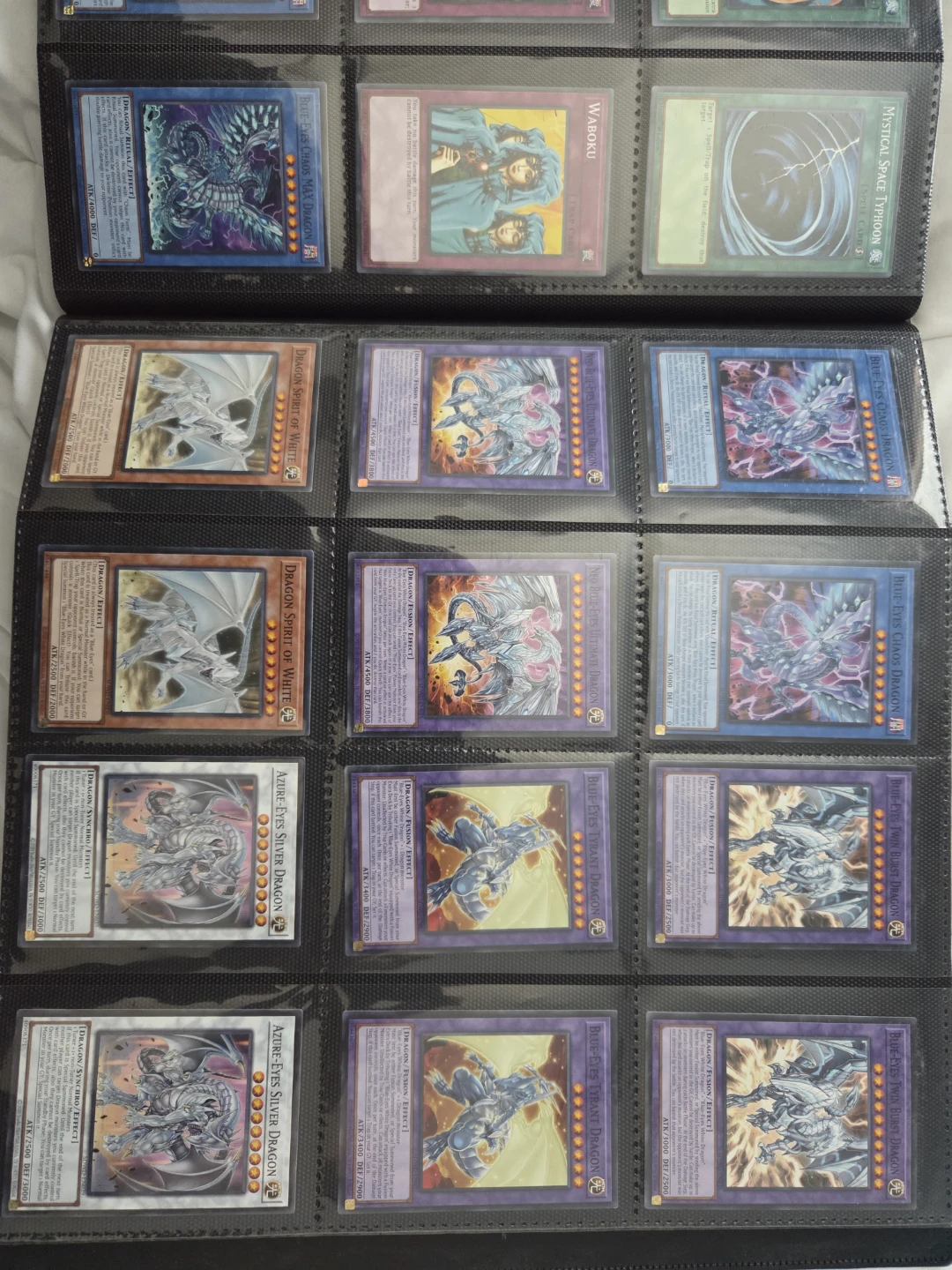 Yu-Gi-Oh! Trading Card Collection in Binder