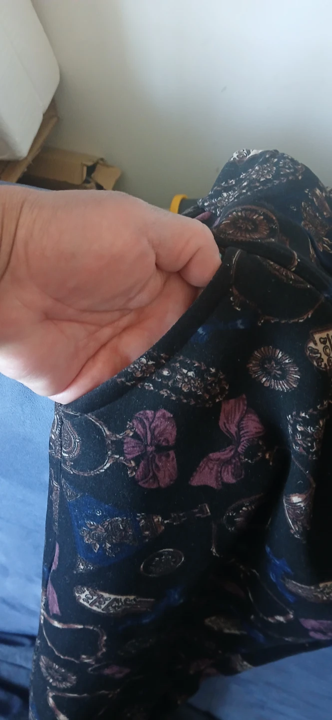 Patterned Black Jogger Pants - photo 2