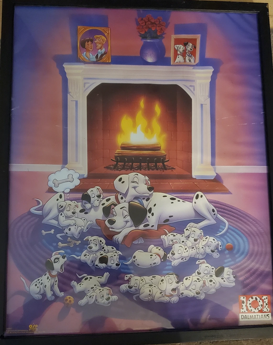 Framed 101 Dalmatians Wall Art Lithograph - photo 2