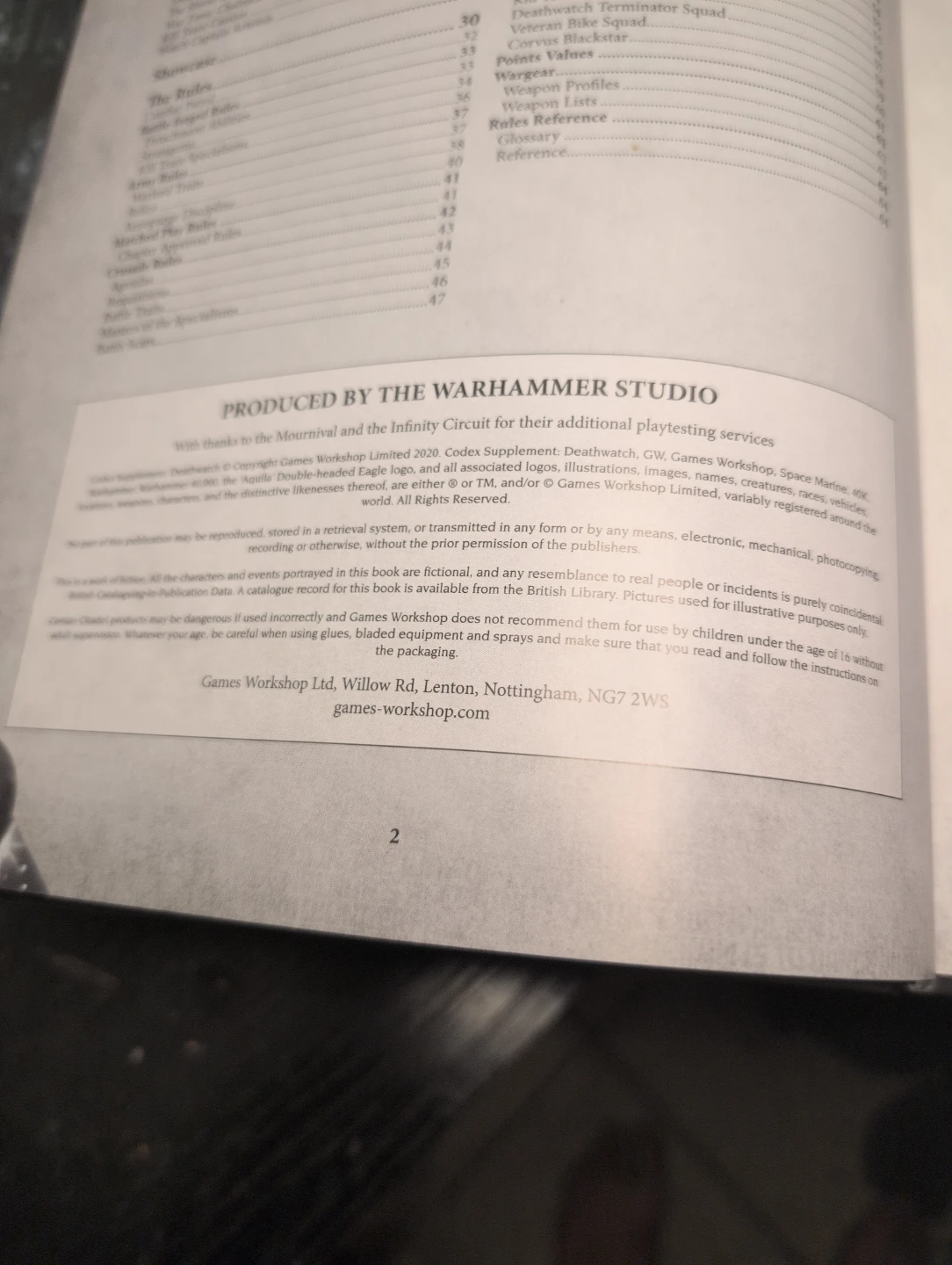 Warhammer 40,000 Codex Supplement: Deathwatch - photo 3