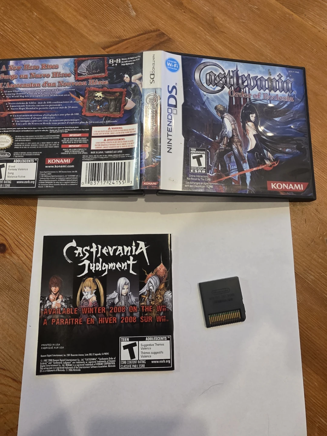 Castlevania: Order of Ecclesia for Nintendo DS