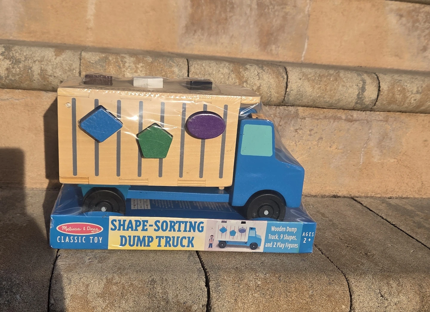 Melissa & Doug Shape-Sorting Dump Truck