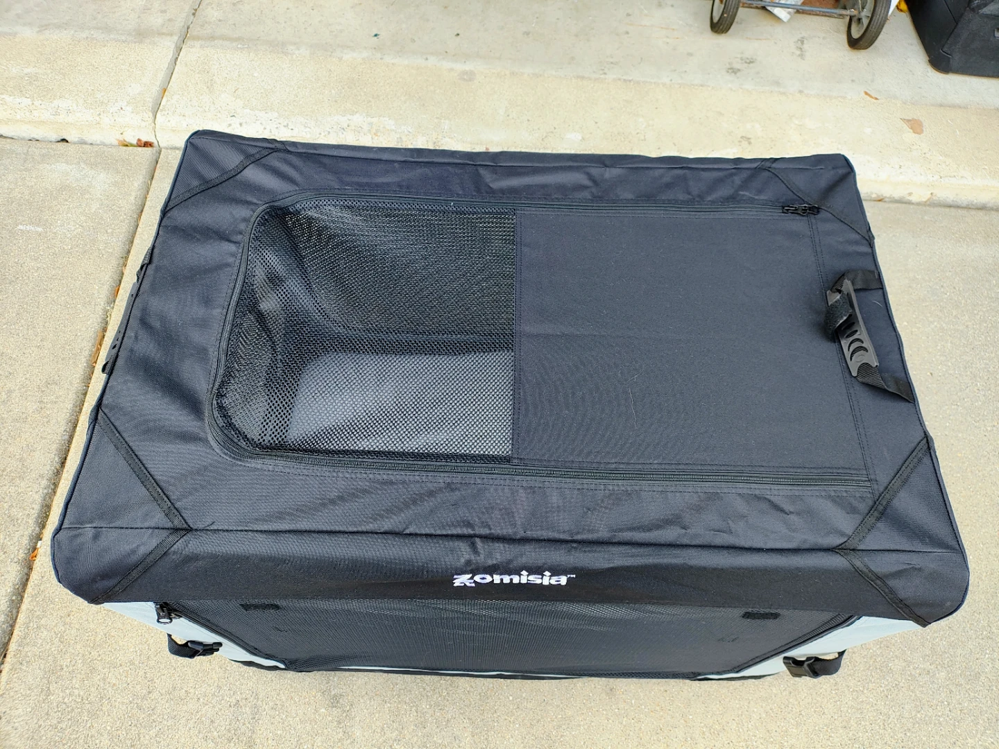 ZOMISIA 36 Inch Collapsible Dog Crate for Large Dogs - photo 2