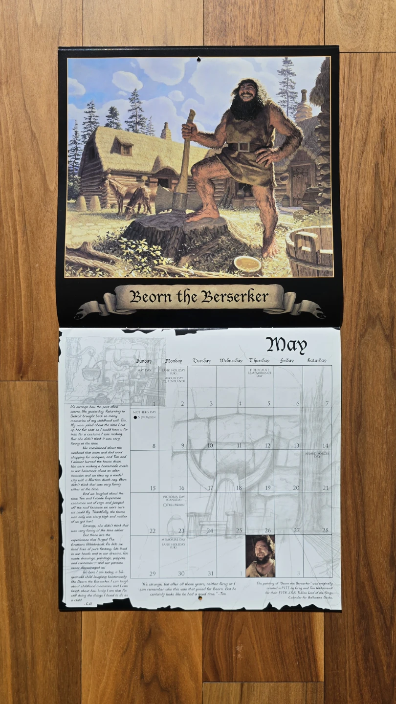 The Tolkien Art of The Brothers Hildebrandt 2005 Calendar - photo 5