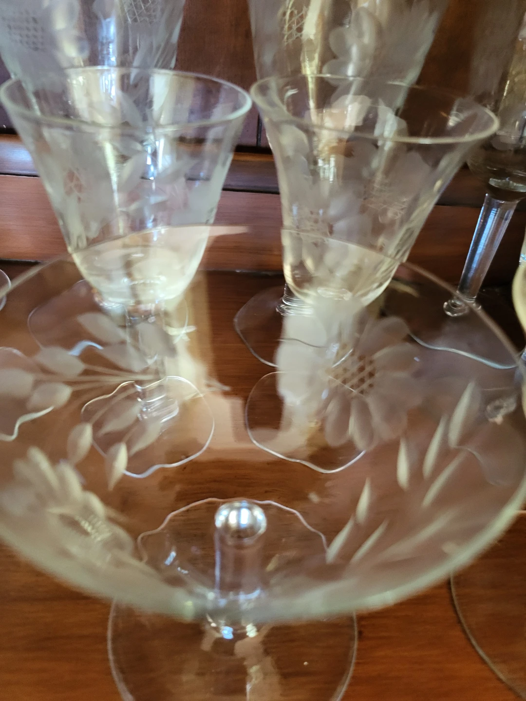 WJ Hughes Cornflower Vintage Crystal Set - photo 4