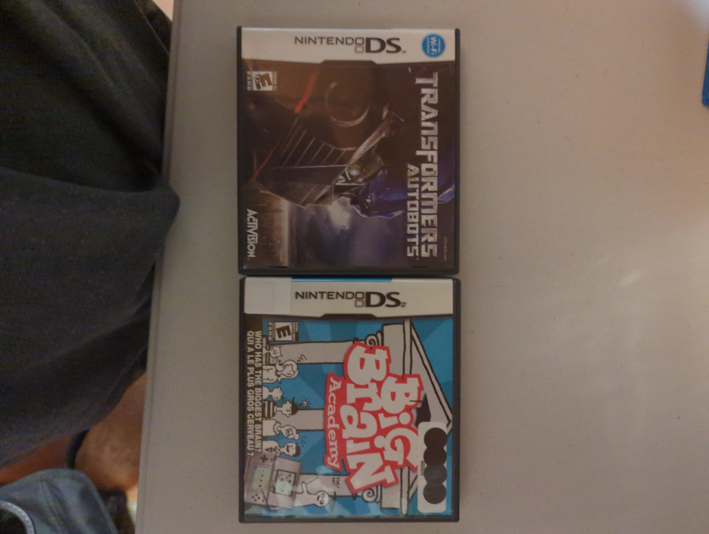 Two Nintendo DS Games: Transformers and Big Brain Academy - photo 3